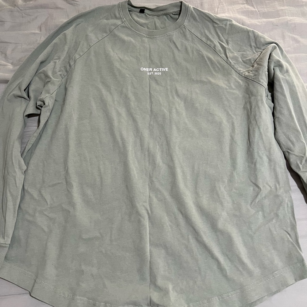 Graphic oversized T-shirt long sleeve